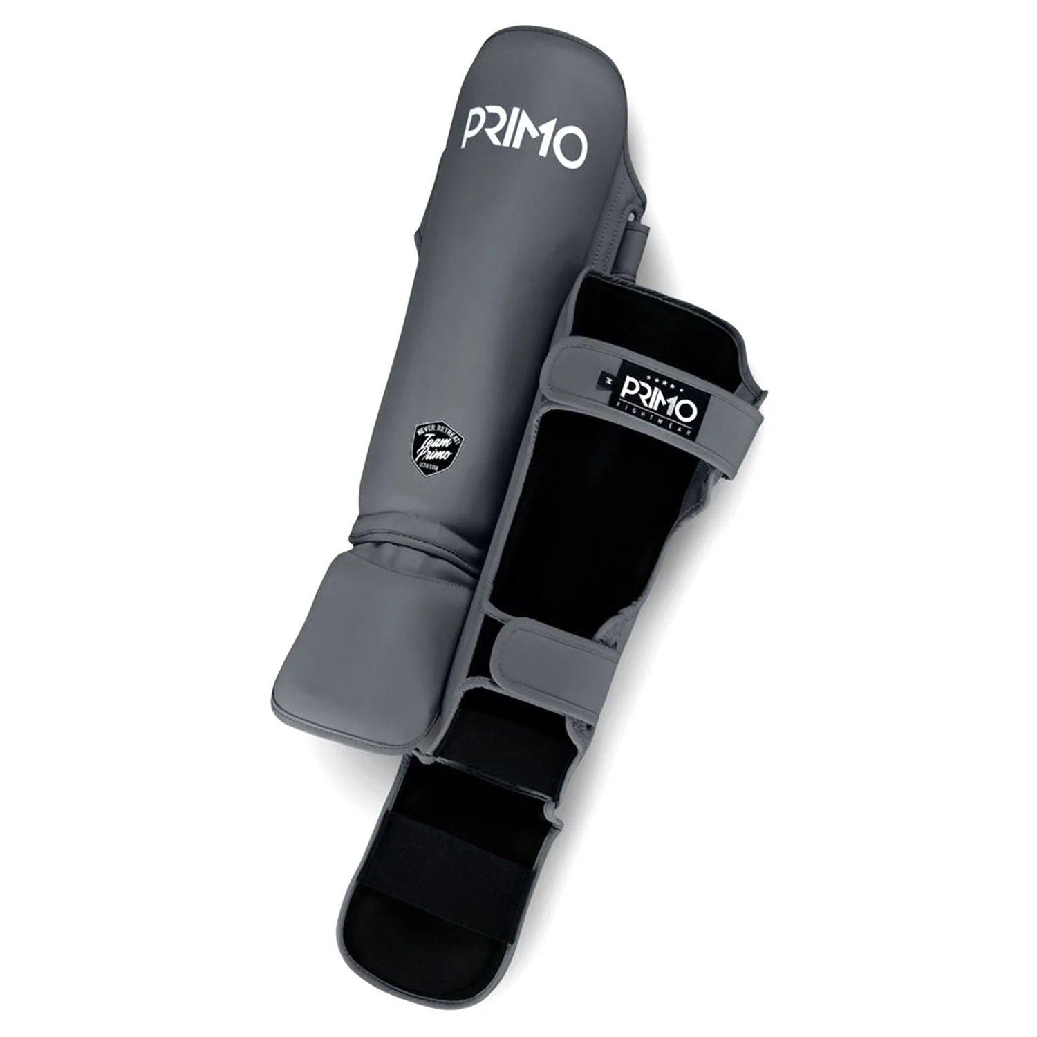 Primo Classic Muay Thai Shinguard - Slate Grey - Image 2