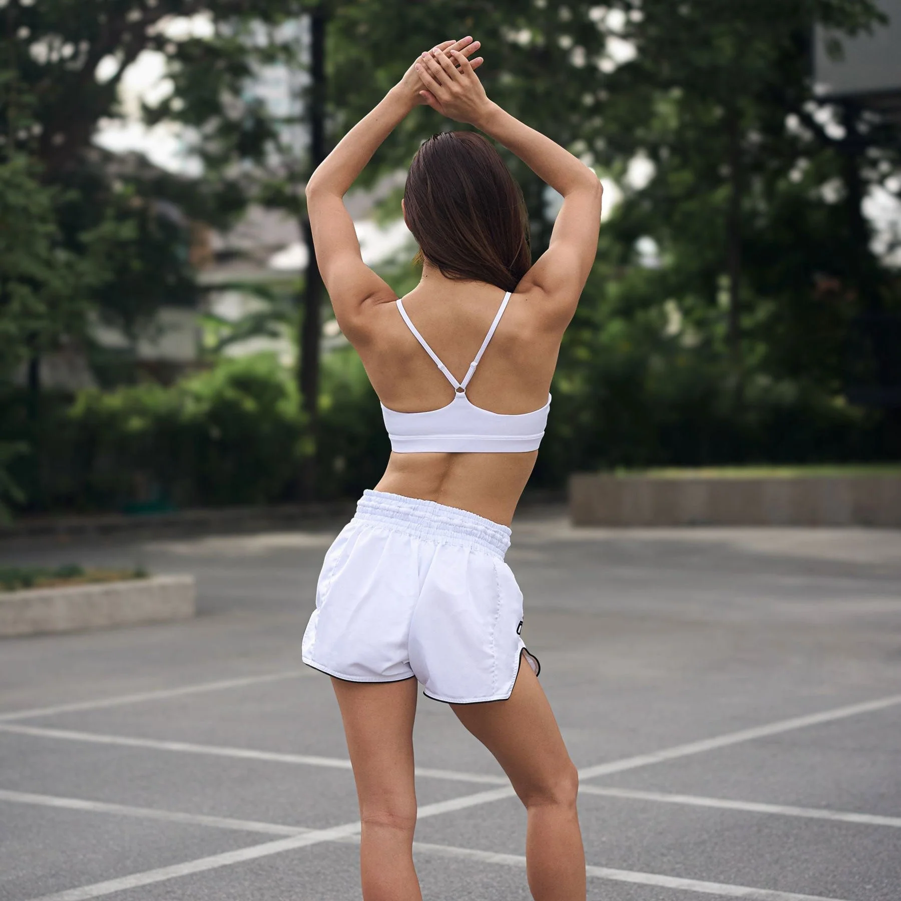 Primo Sports Bra - Infinity - White - Image 4