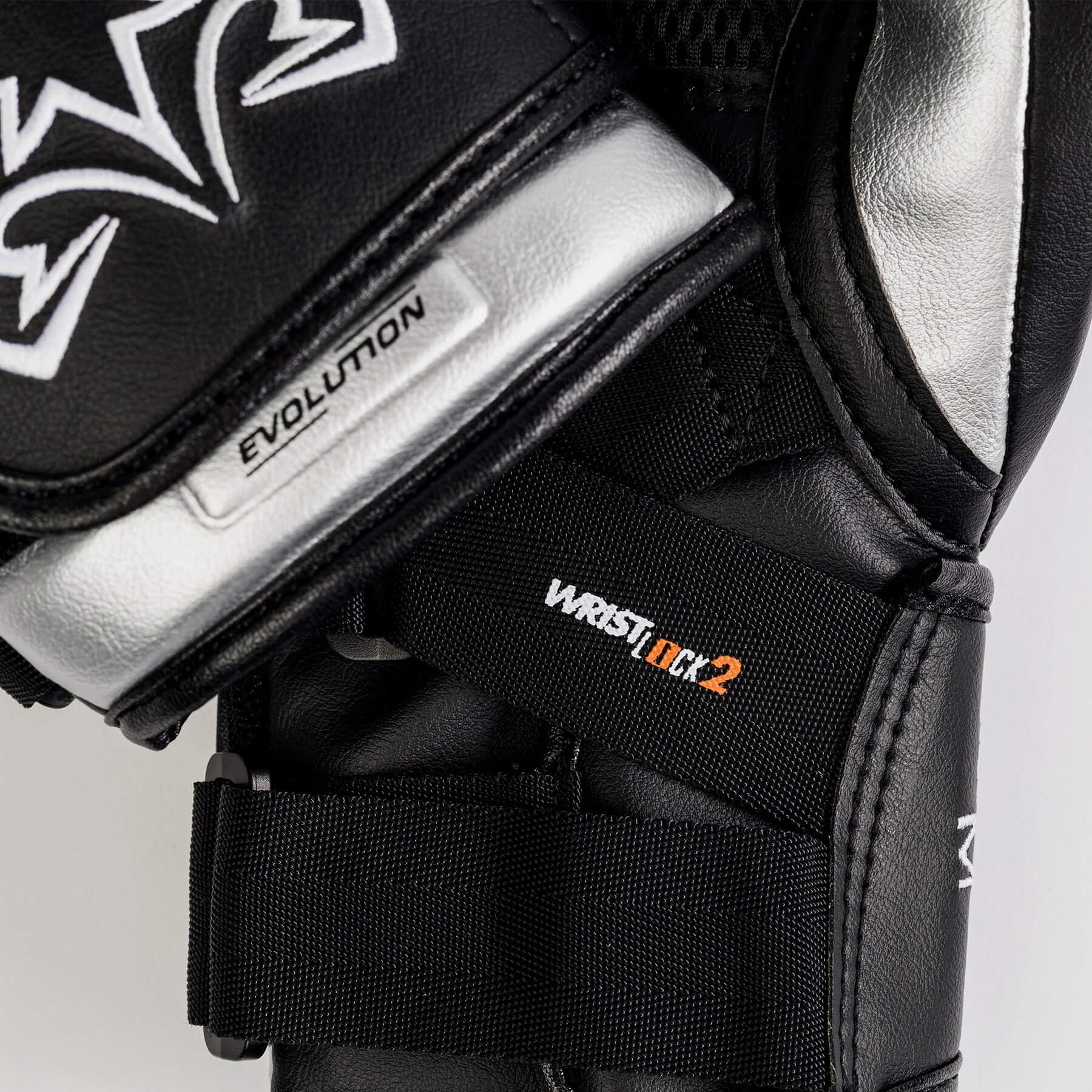 Rival RB11 Evolution Bag Gloves Silver - Image 4