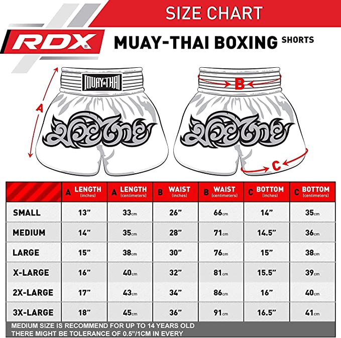 RDX R4 Muay Thai Shorts Red - Image 6