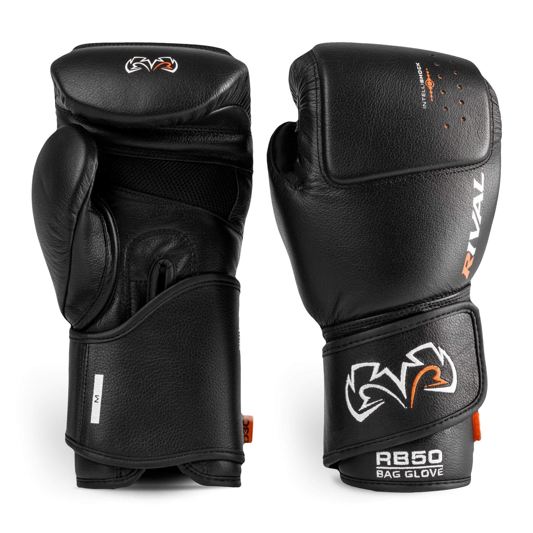 Rival RB50 Intelli-Shock Compact Bag Gloves Black - Image 2