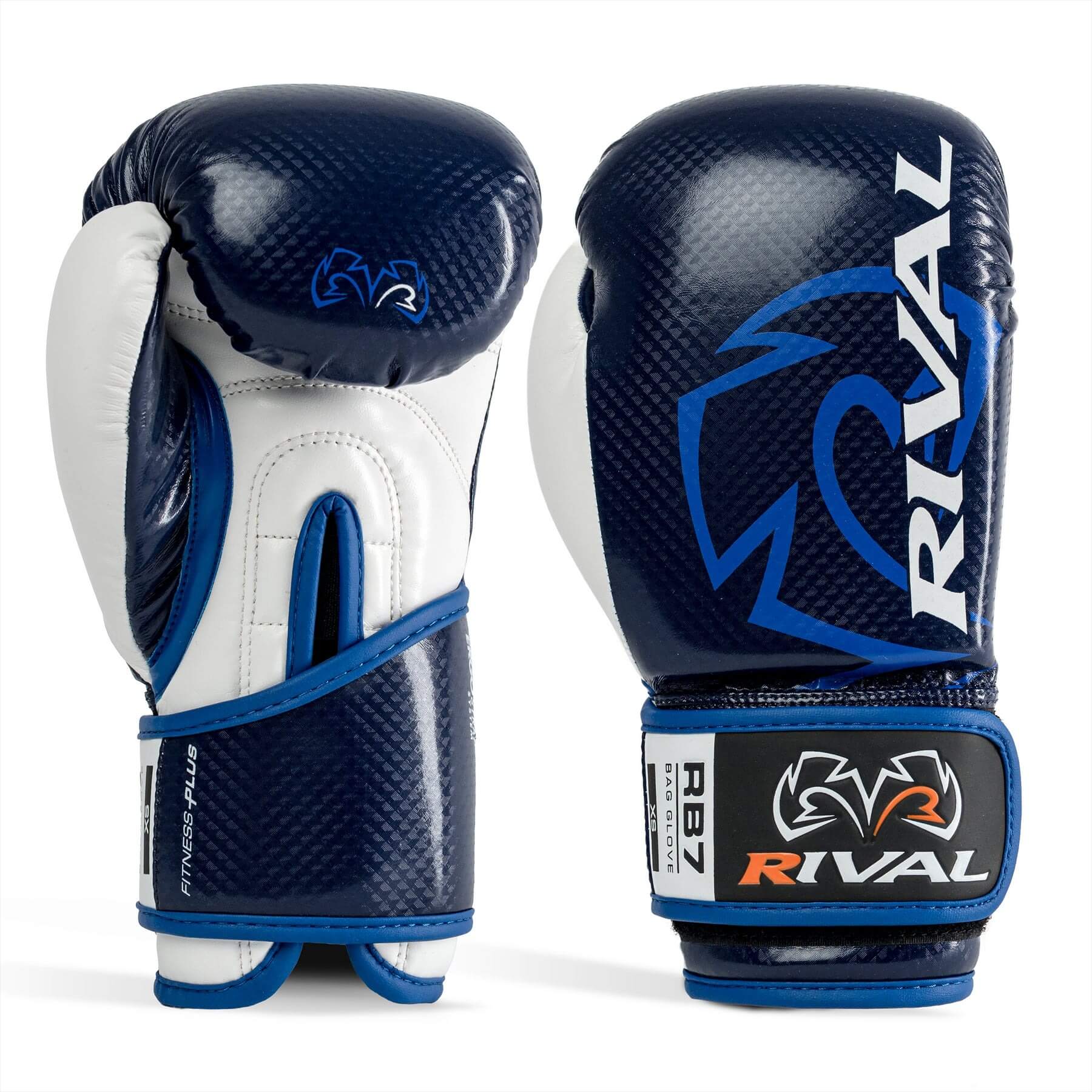 Rival RB7 Fitness Plus Bag Gloves Navy/ White - Image 3