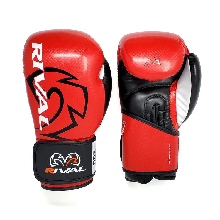 Rival RB7 Fitness Plus Bag Gloves Red/ Black - Image 2
