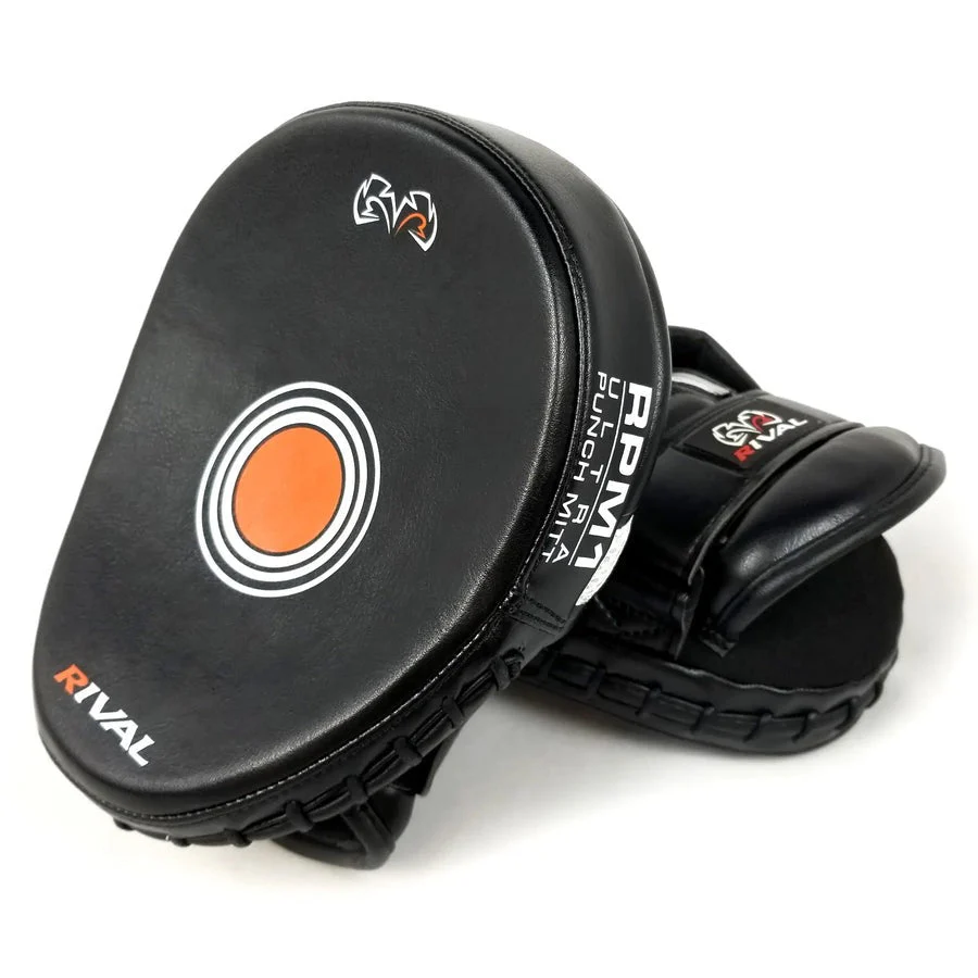 Rival RPM1 Ultra Punch Mitts Black - Image 4
