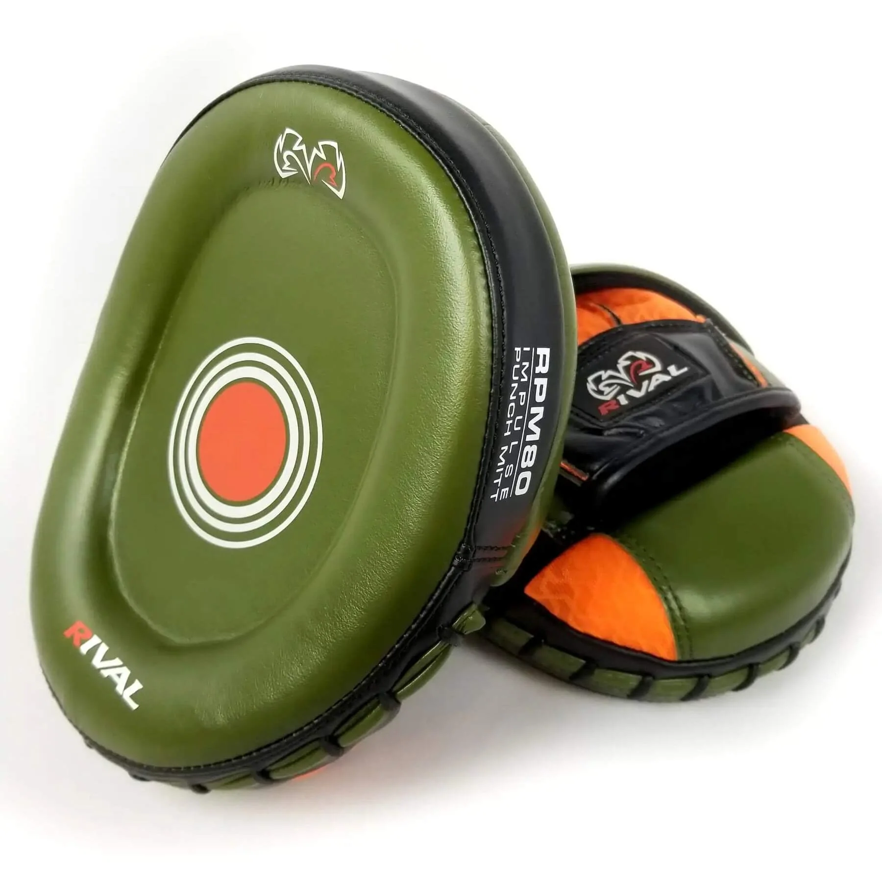 Rival RPM80 Impulse Punch Mitts Khaki - Image 4