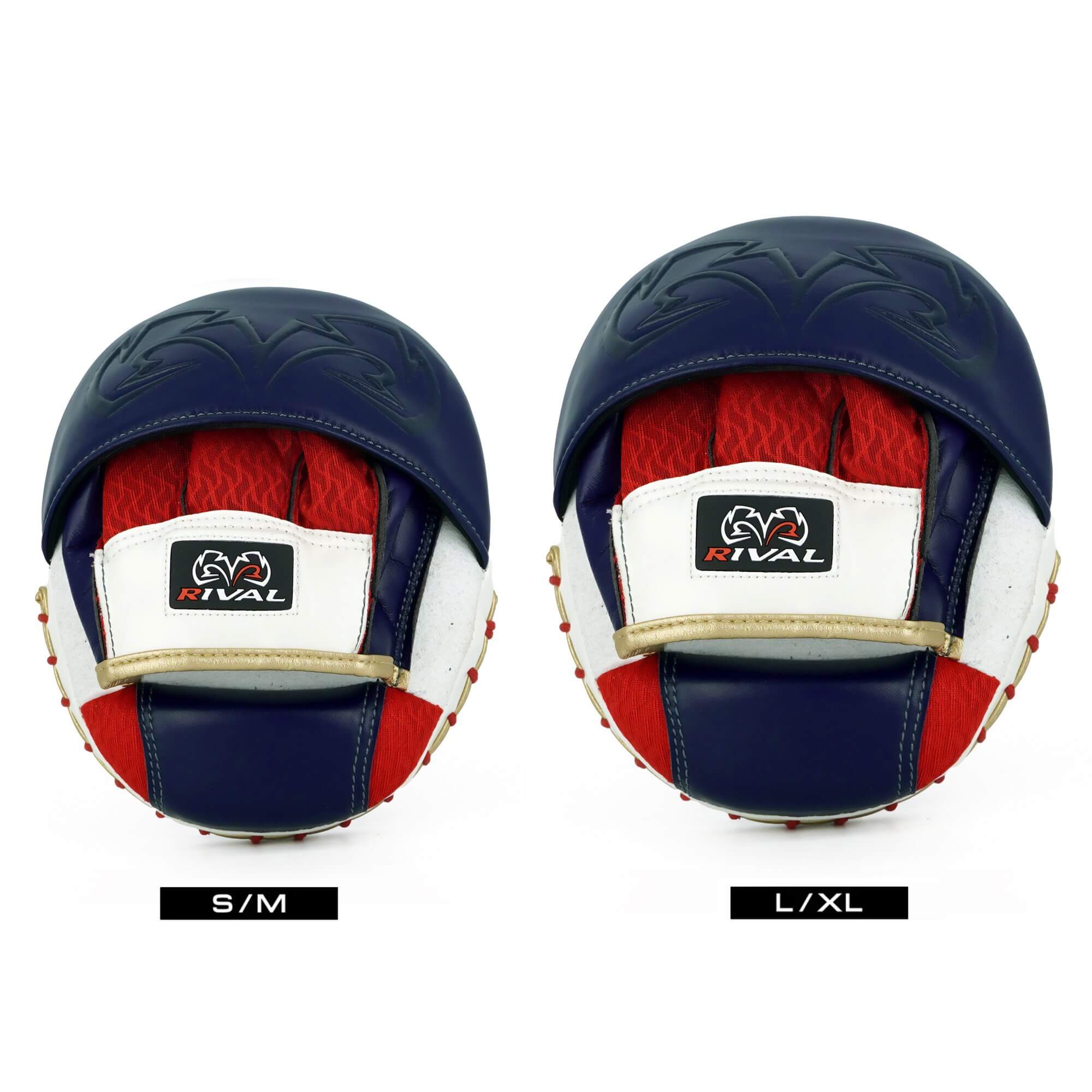 Rival RPM80 Impulse Punch Mitts Navy - Image 5