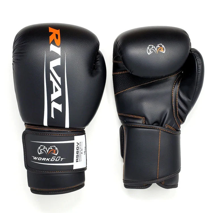 Rival RS60V Workout Sparring Glove 2.0 Black - Image 2