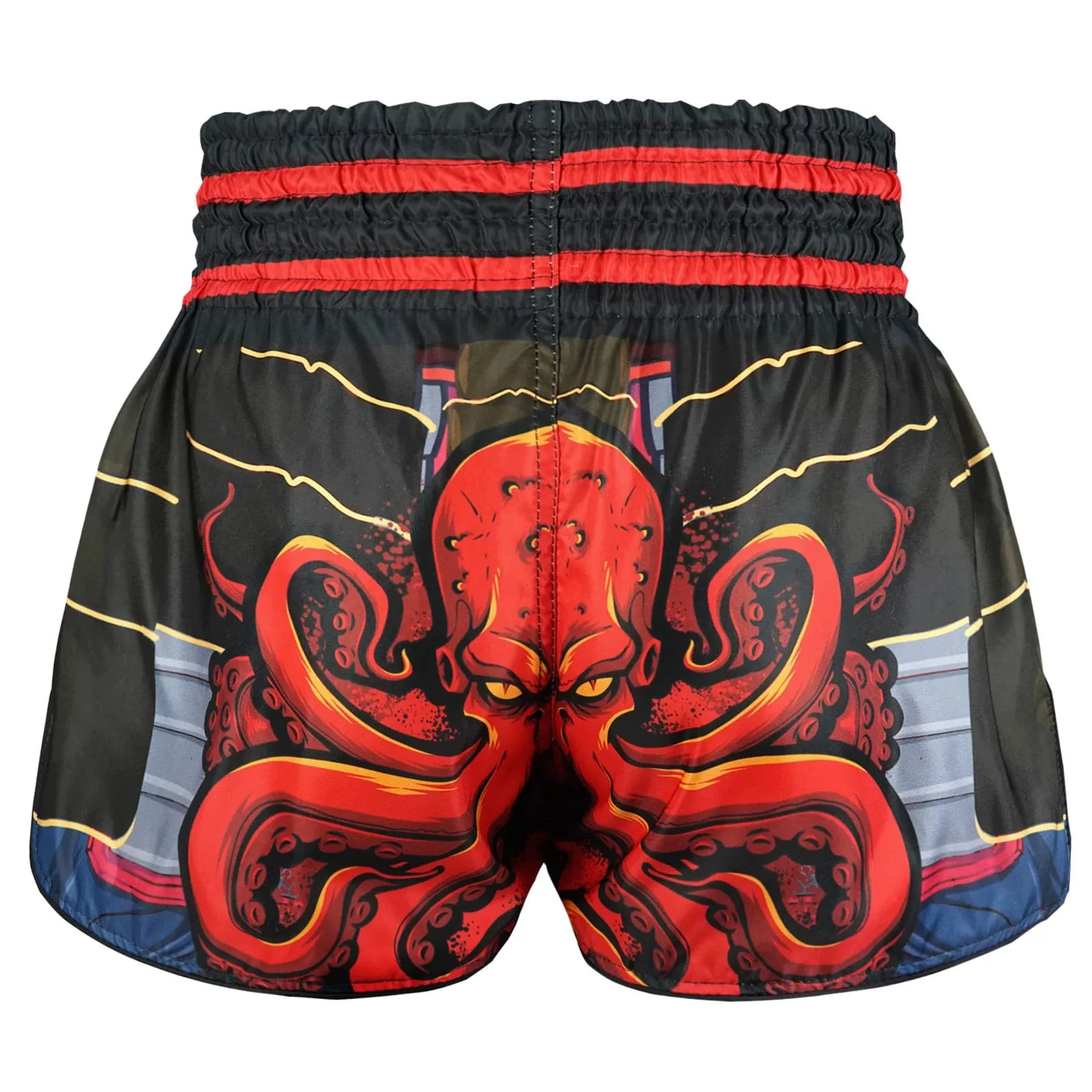 RMS101 TUFF High-Cut Retro Muaythai Shorts The Undefeated Steel Spirits - Image 3