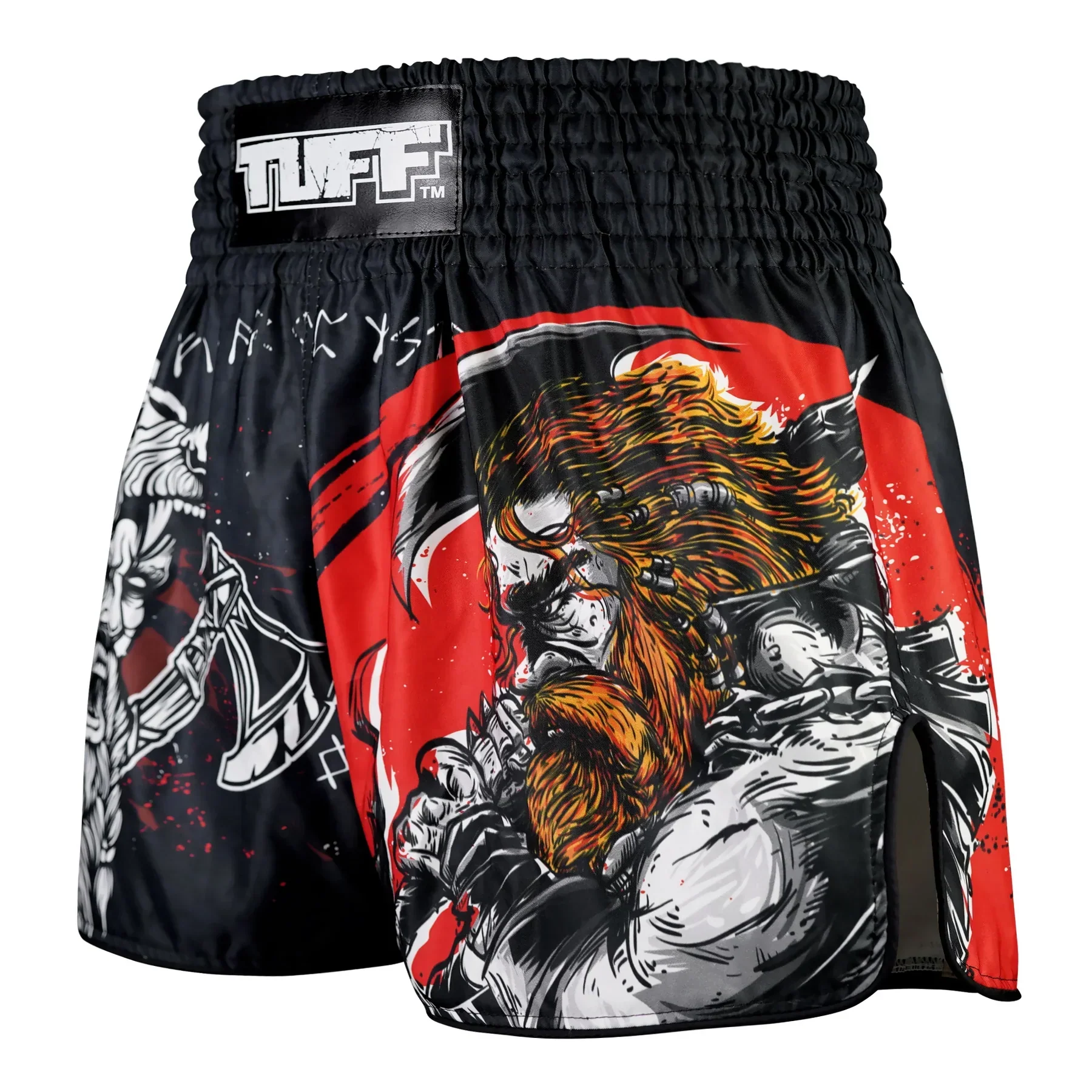 RMS121 TUFF High-Cut Retro Muaythai Shorts The Barbarian - Image 4