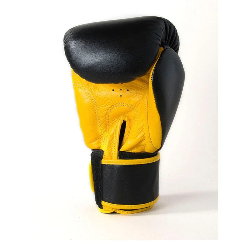 Sandee ABG1 Authentic 2 Tone Boxing Gloves Black/ Yellow - Image 3