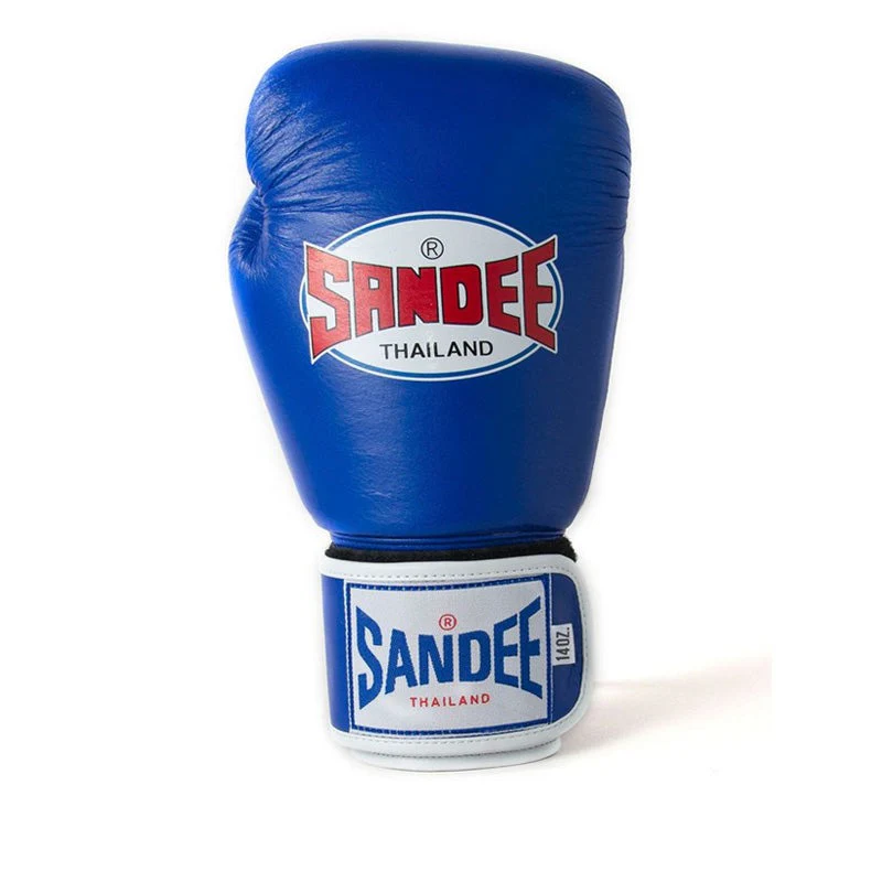 Sandee ABG1 Authentic 2 Tone Boxing Gloves Blue/White - Image 4