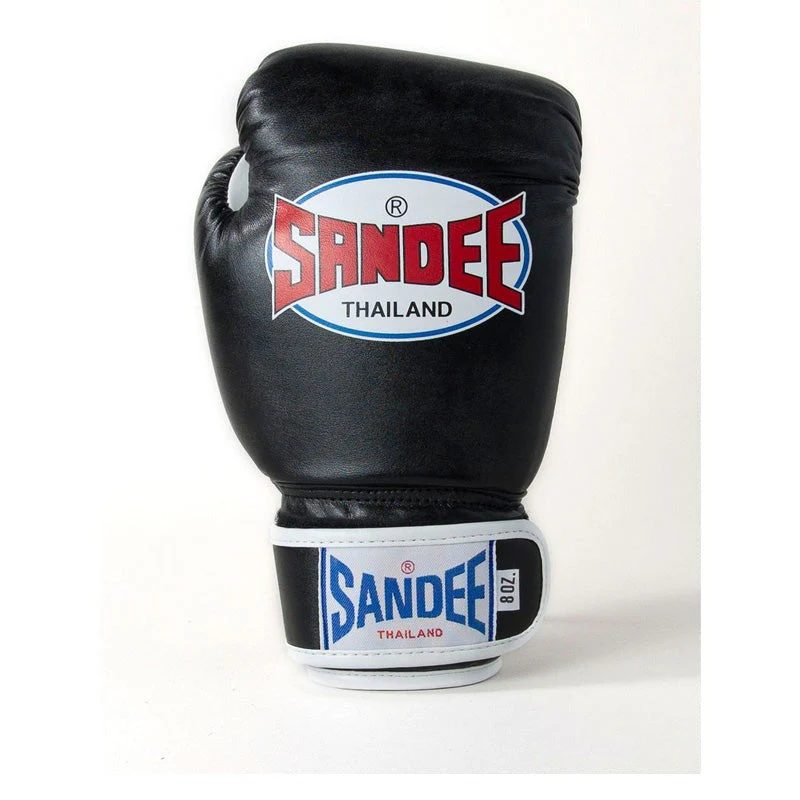 Sandee Authentic Kids Muay Thai Gloves Black - Image 4