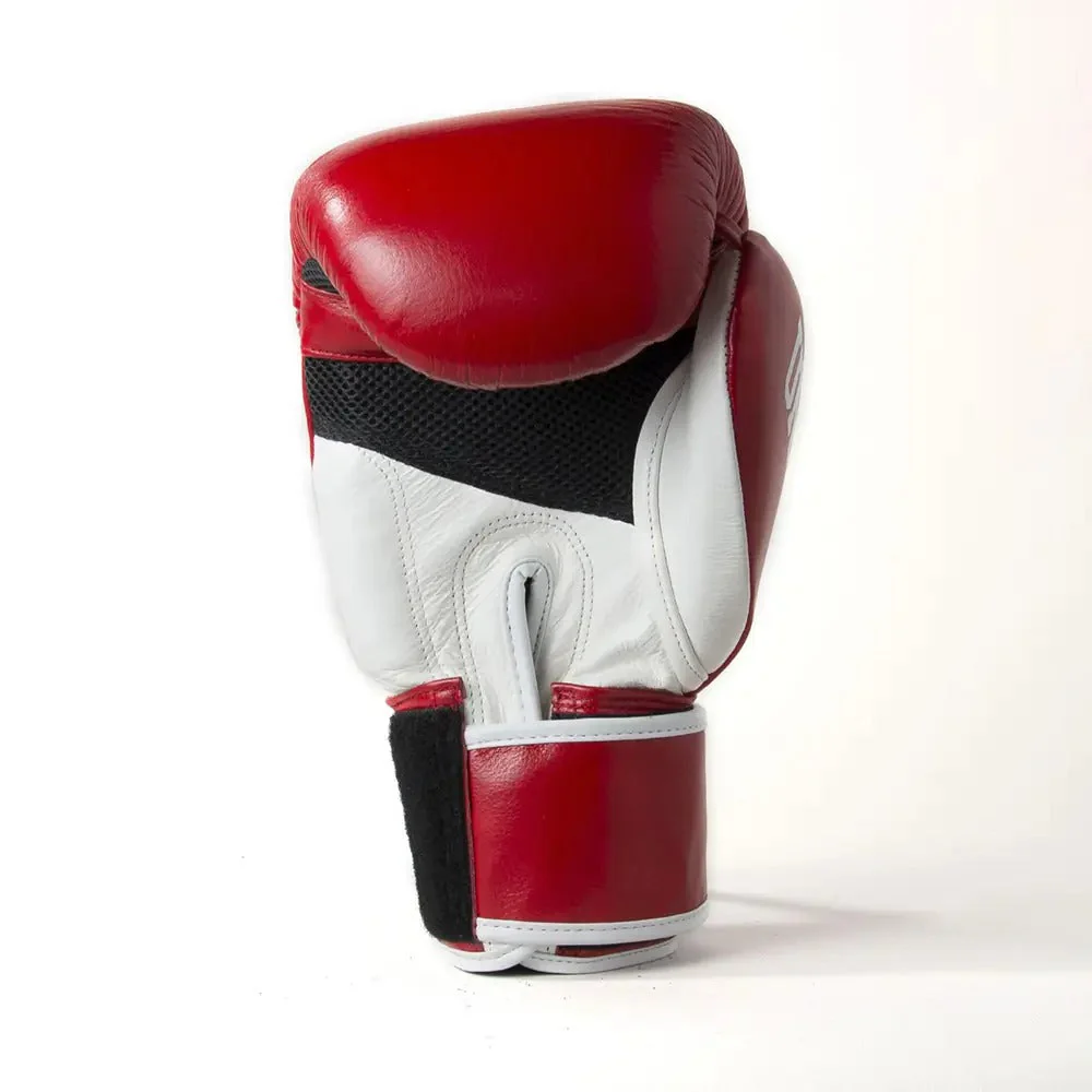 Sandee Cool-Tec 3 Tone Muay Thai Gloves Red - Image 4