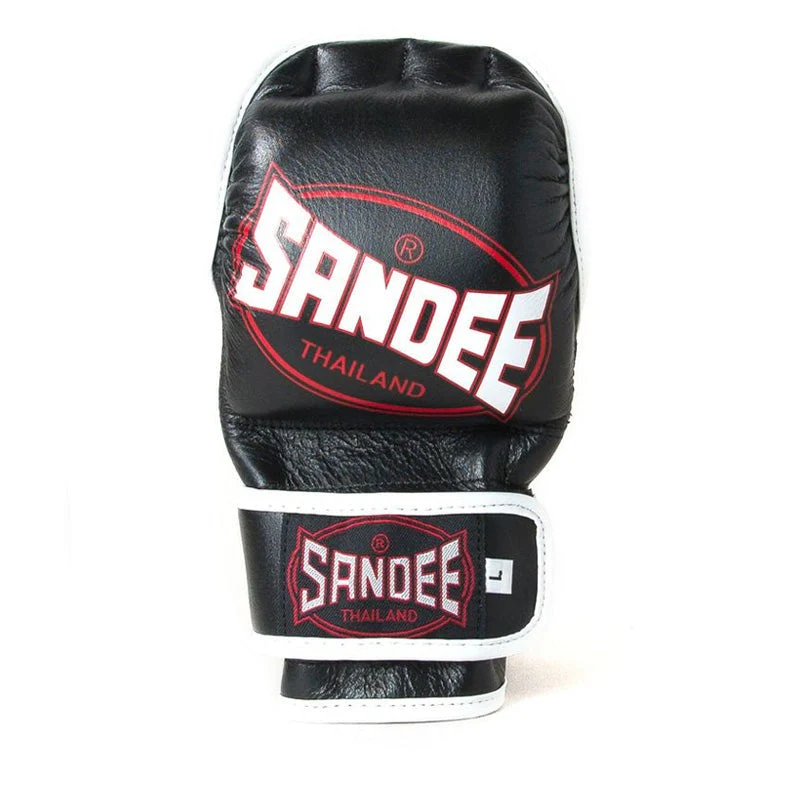 Sandee MSG1 MMA Sparring Gloves Black/White - Image 4