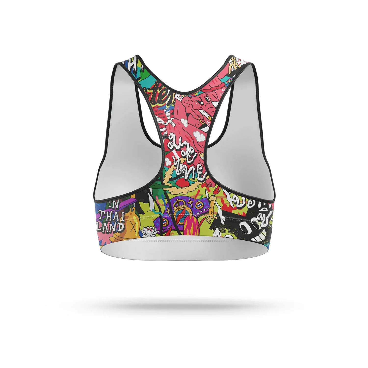 SB9 Fairtex URFACE Full Print Sports Bra - Image 2
