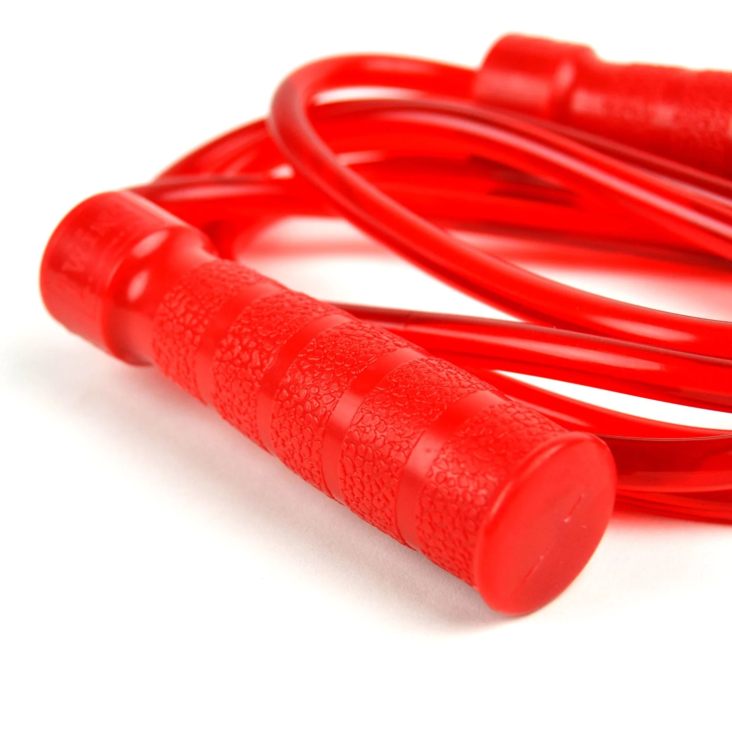 SR2 Twins Heavy Bearing Skipping Rope Red - Image 2