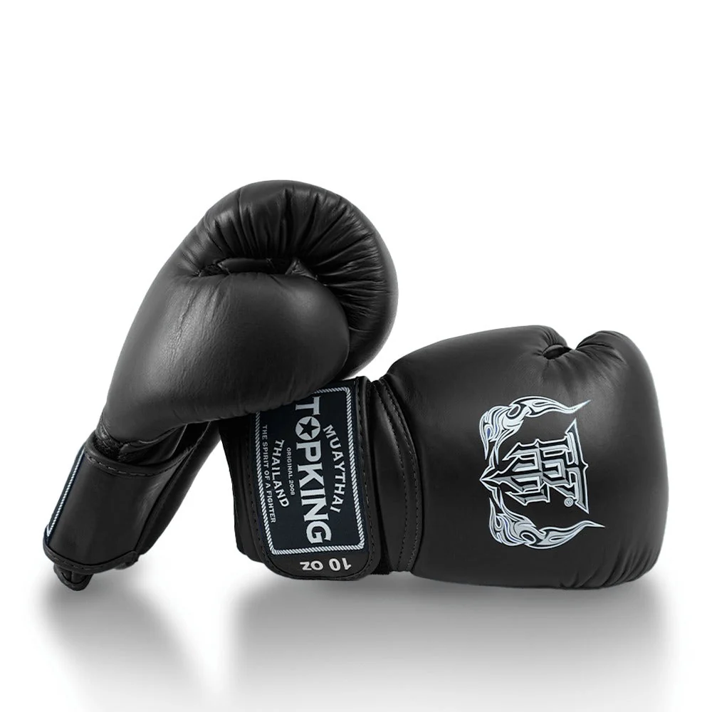 Top King TKBGSA Super Air Boxing Gloves Black - Image 2
