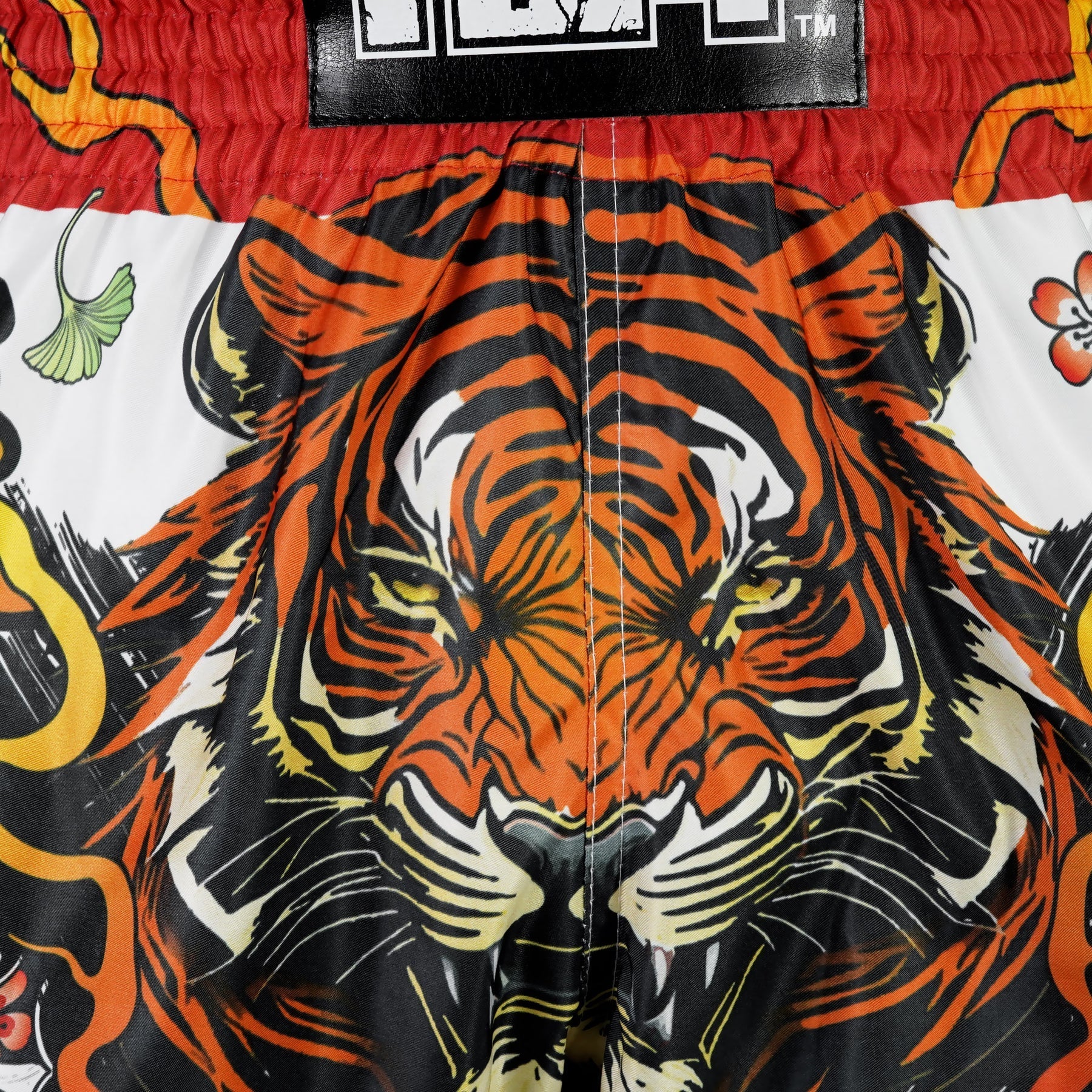 TUFF High-Cut Retro Muaythai Shorts - RMS110 - Tora Chikara Power of Tiger - Image 5