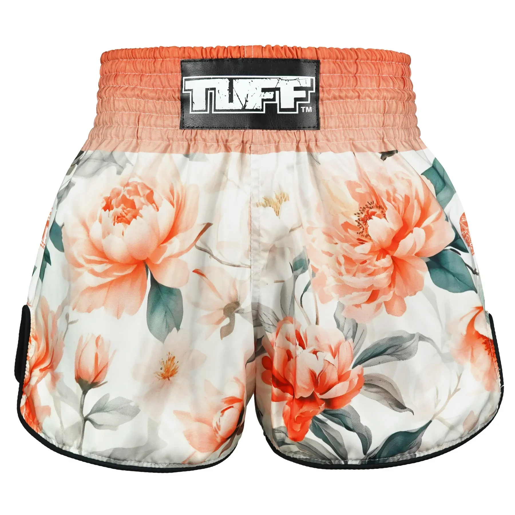 TUFF High-Cut Retro Muaythai Shorts - RMS125 - Tub-Tim Bloom - Image 3