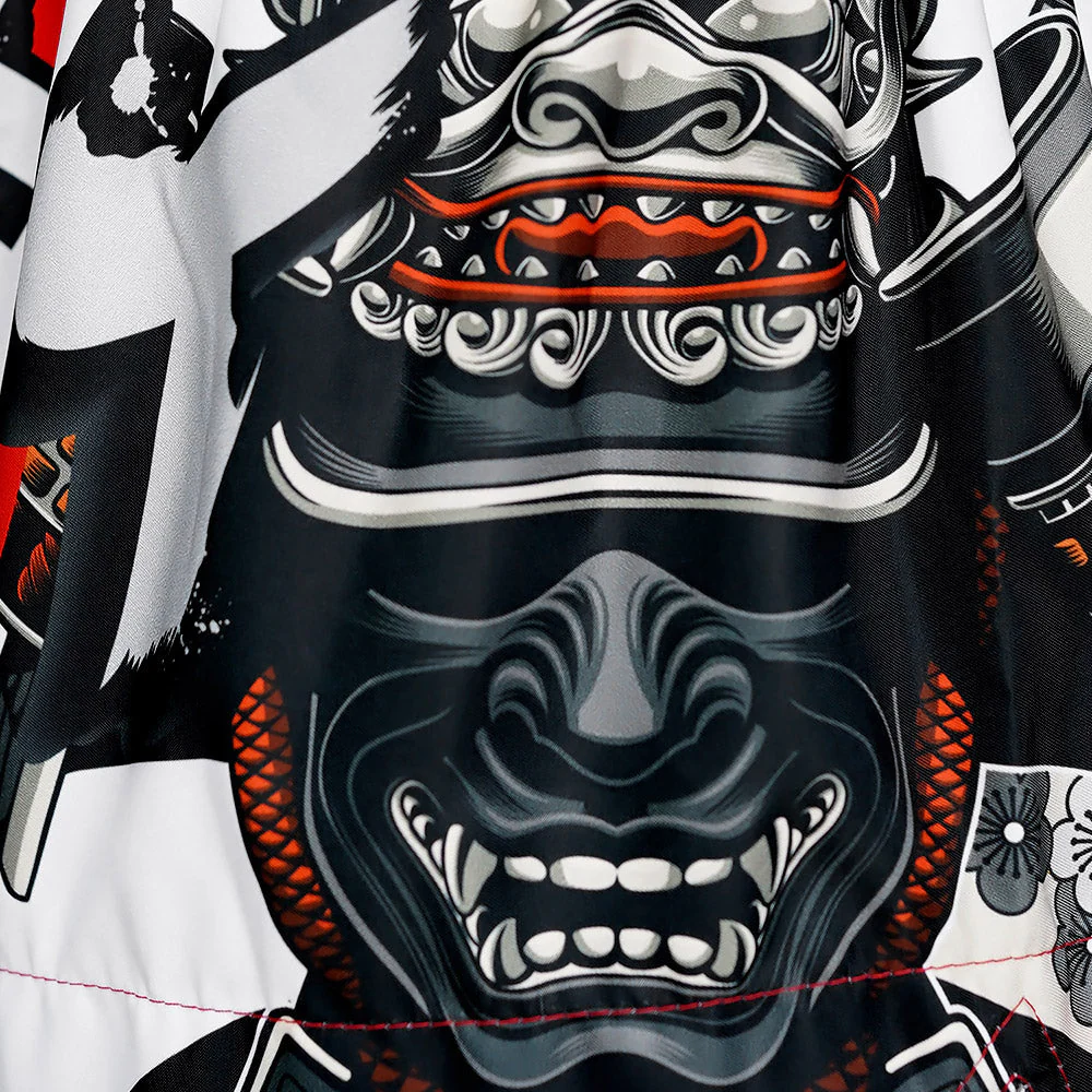 TUFF Muay Thai Shorts - MS659 - The Samurai of Siam - Image 5