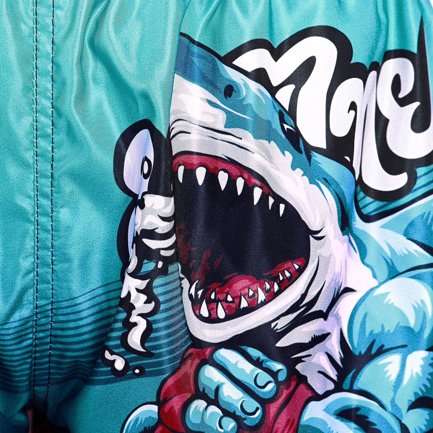 TUFF Muay Thai Shorts - MS673 - The Carcharodon - Image 5