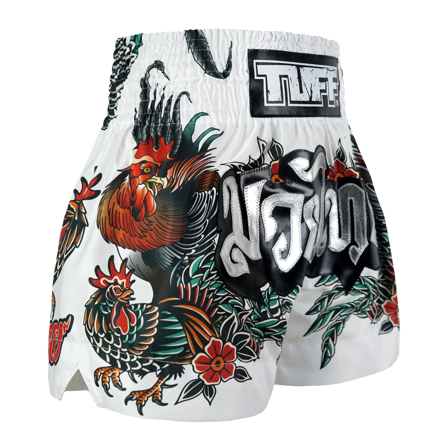 TUFF Muay Thai Shorts - MS677 - Origin of Thai Rooster - Image 4