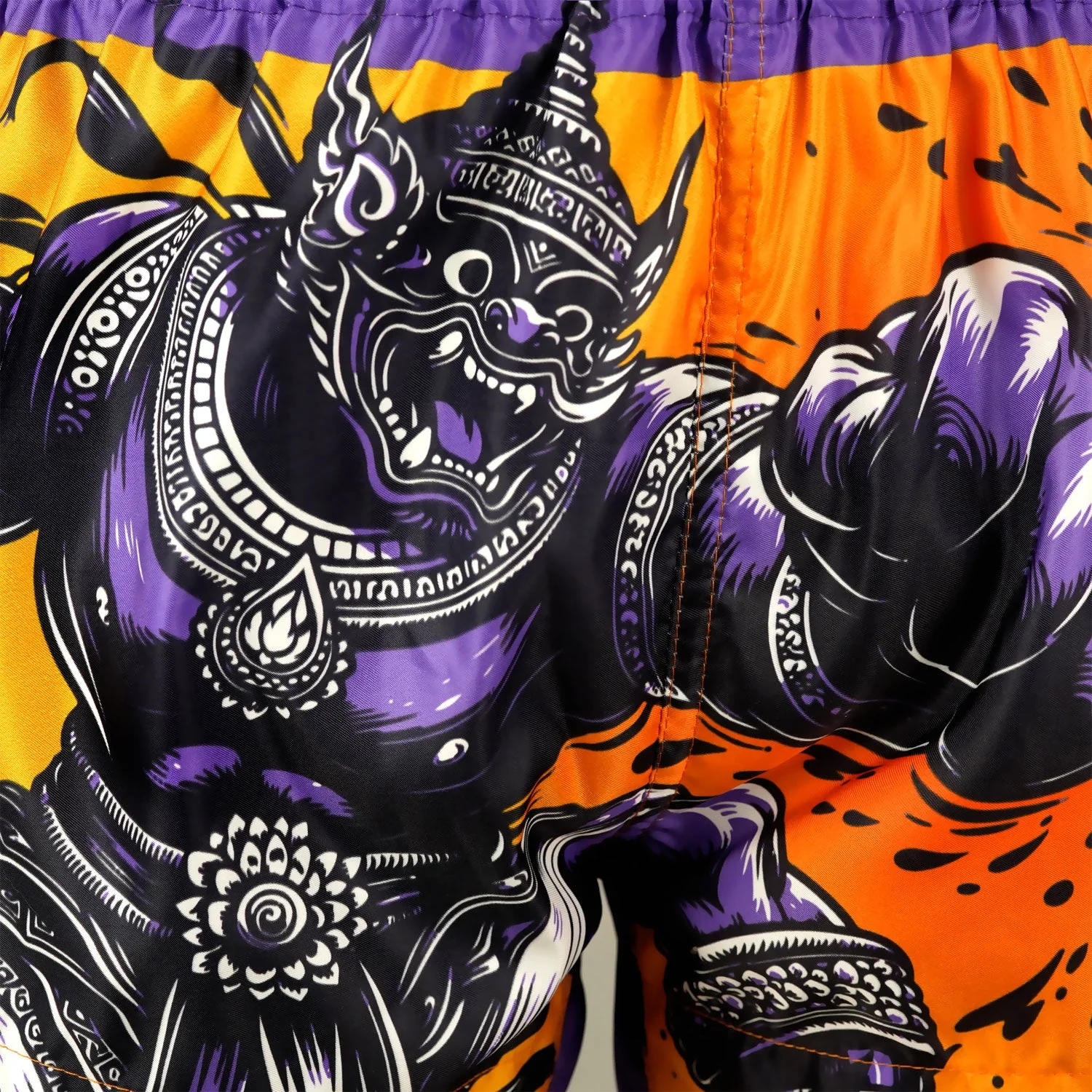 TUFF Muay Thai Shorts - MS688 - The Amethyst King - Image 5