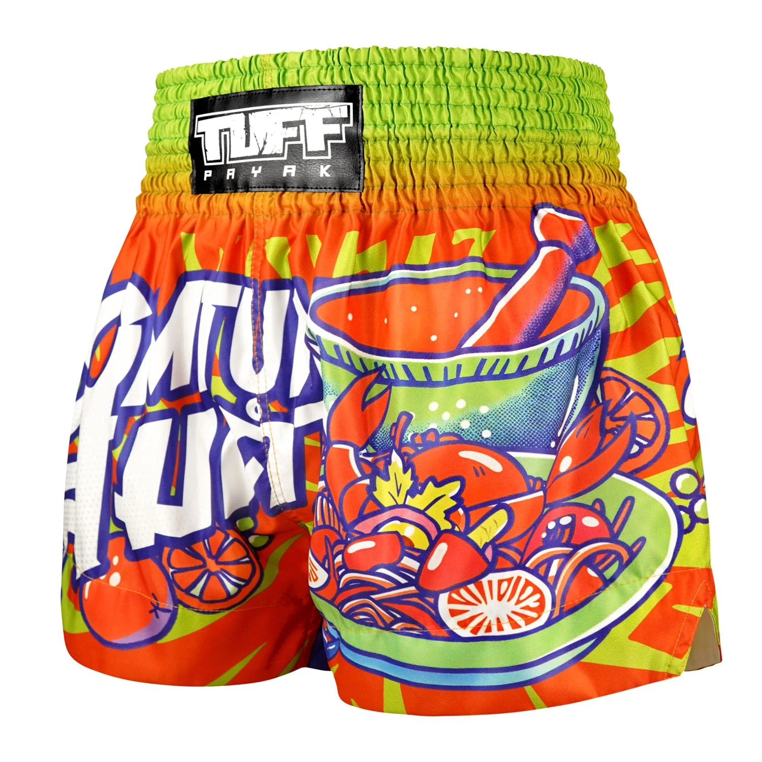 TUFF Payak Muay Thai Shorts - MS001 - Som Tum Smash - Image 2