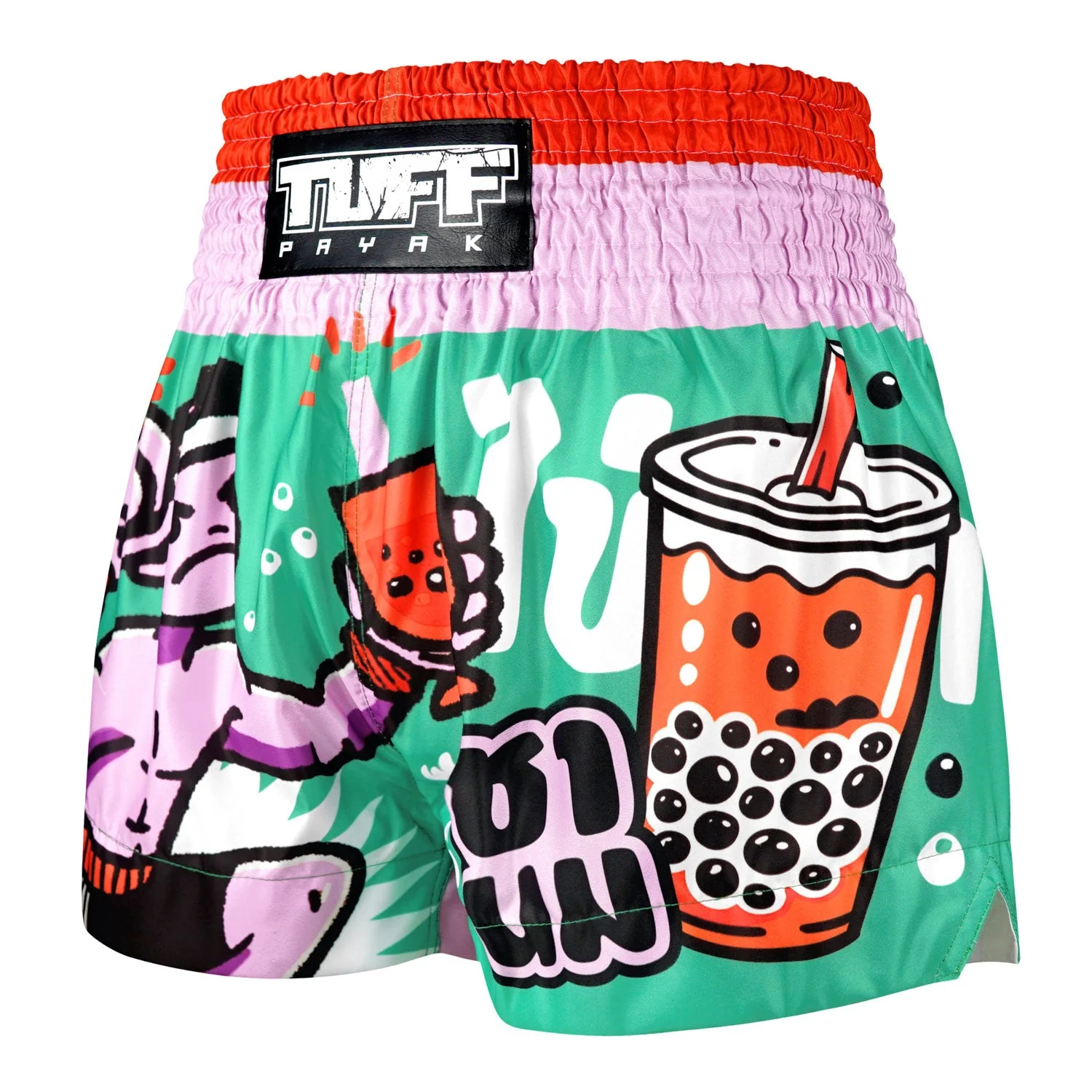 TUFF Payak Muay Thai Shorts - MS003 - Cha Nom Strike - Image 2