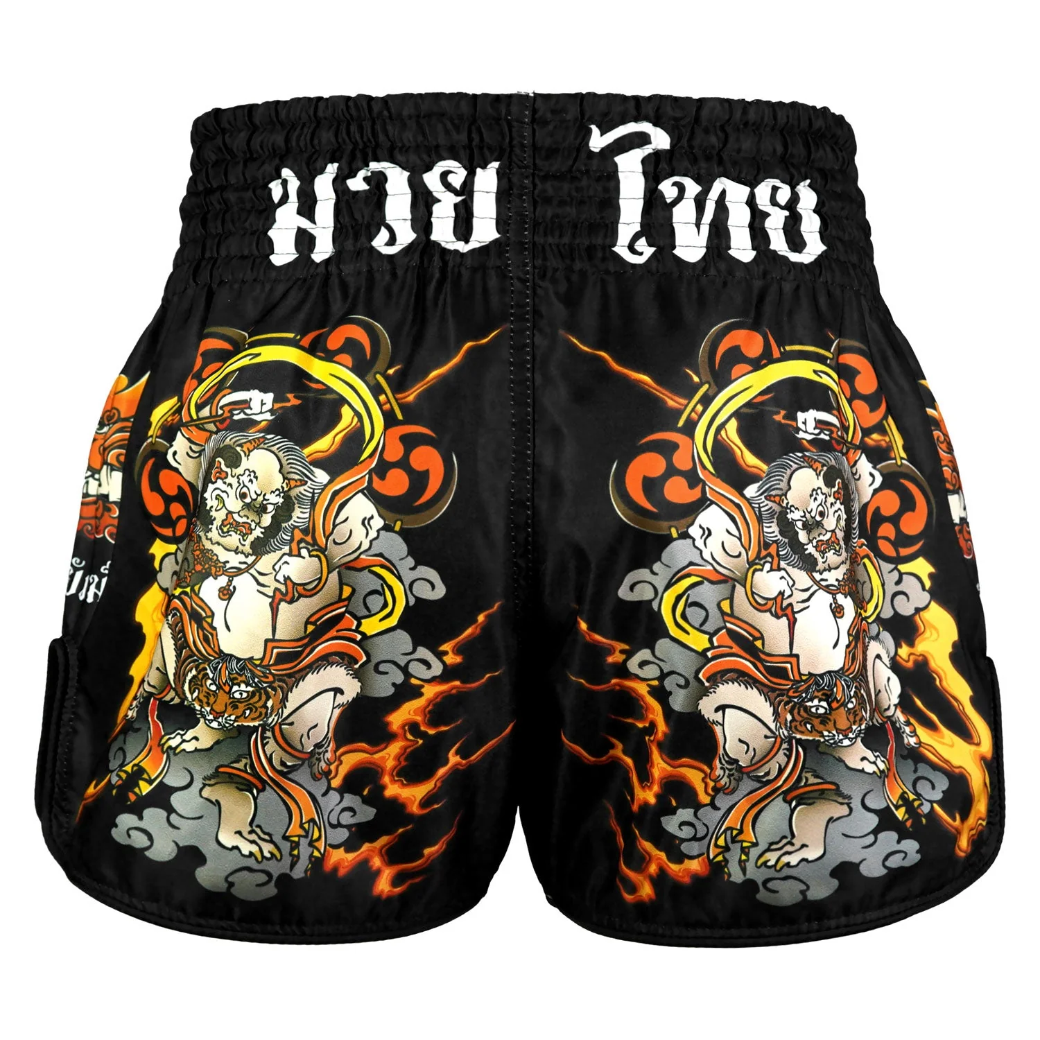 TUFF Payak Muay Thai Shorts - RMS001 - Raijin the Thunder God - Image 3