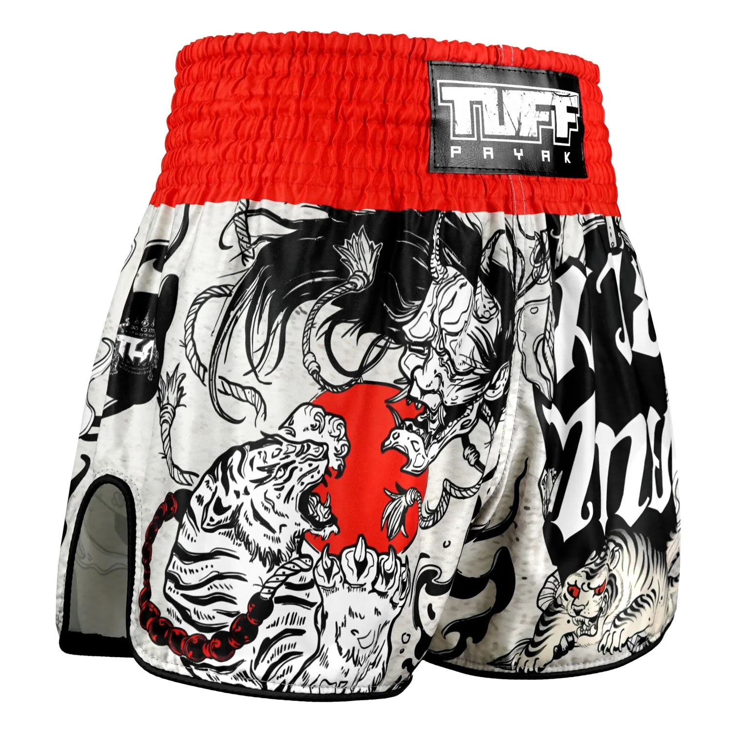 TUFF Payak Muay Thai Shorts - RMS006 - Shadows of the Yokai - Image 4