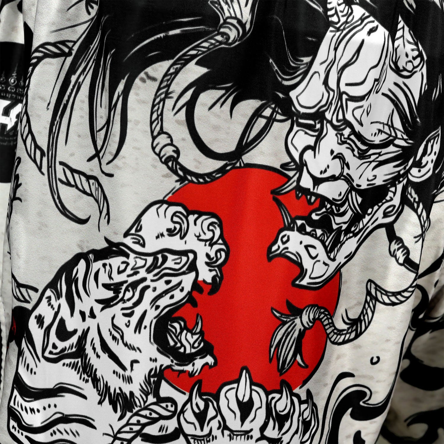 TUFF Payak Muay Thai Shorts - RMS006 - Shadows of the Yokai - Image 5