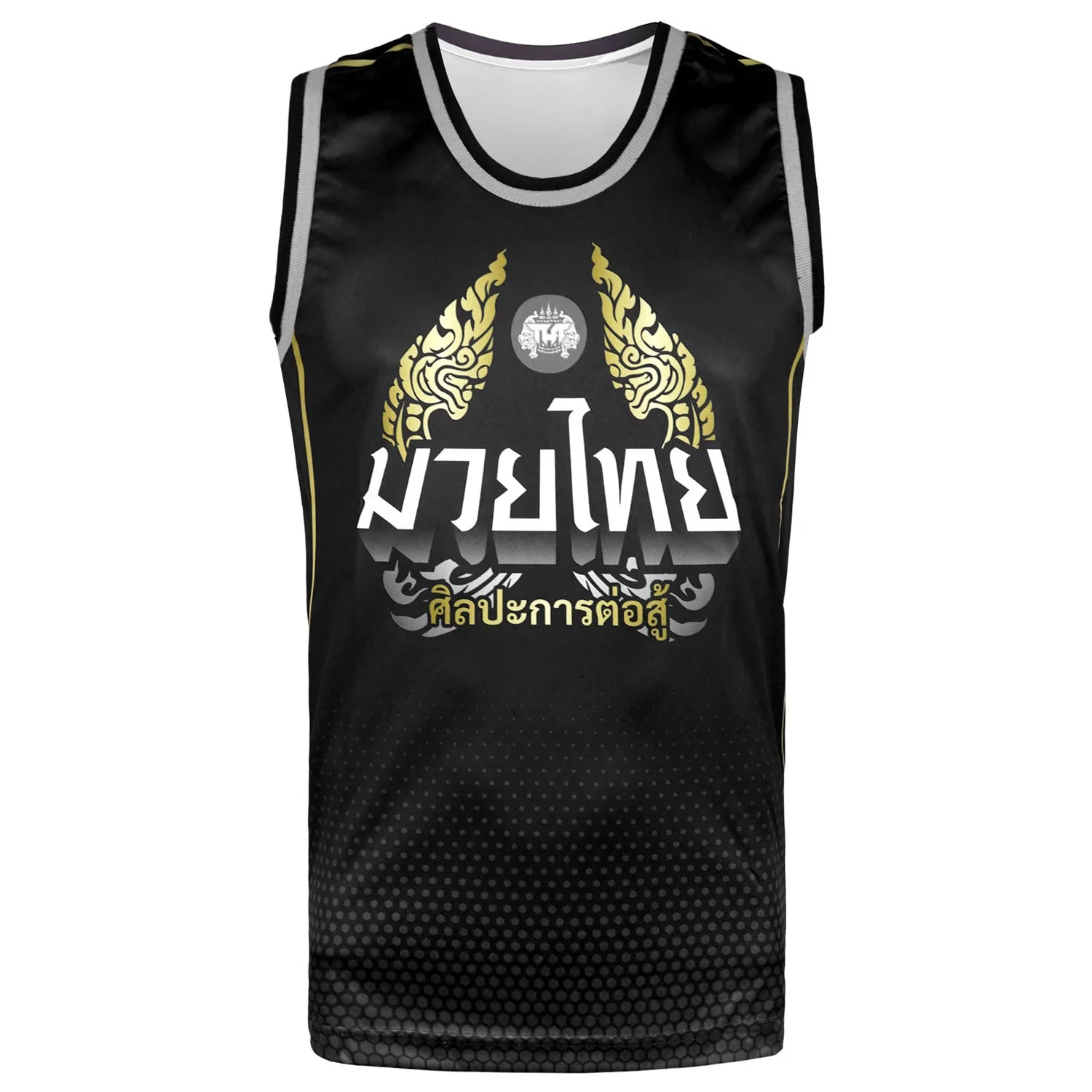 TUFF Tank Top - TT102 - Thai King Of Naga Black - Image 3