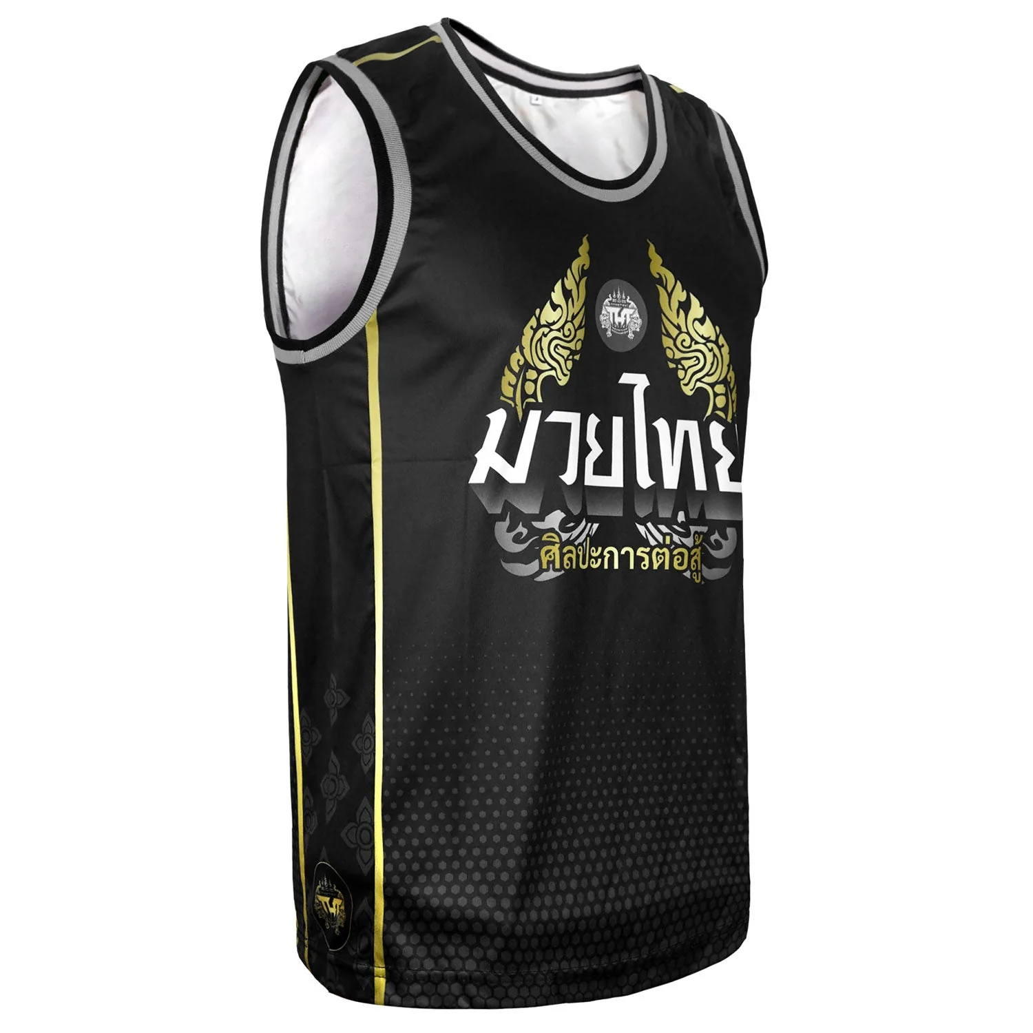 TUFF Tank Top - TT102 - Thai King Of Naga Black - Image 4
