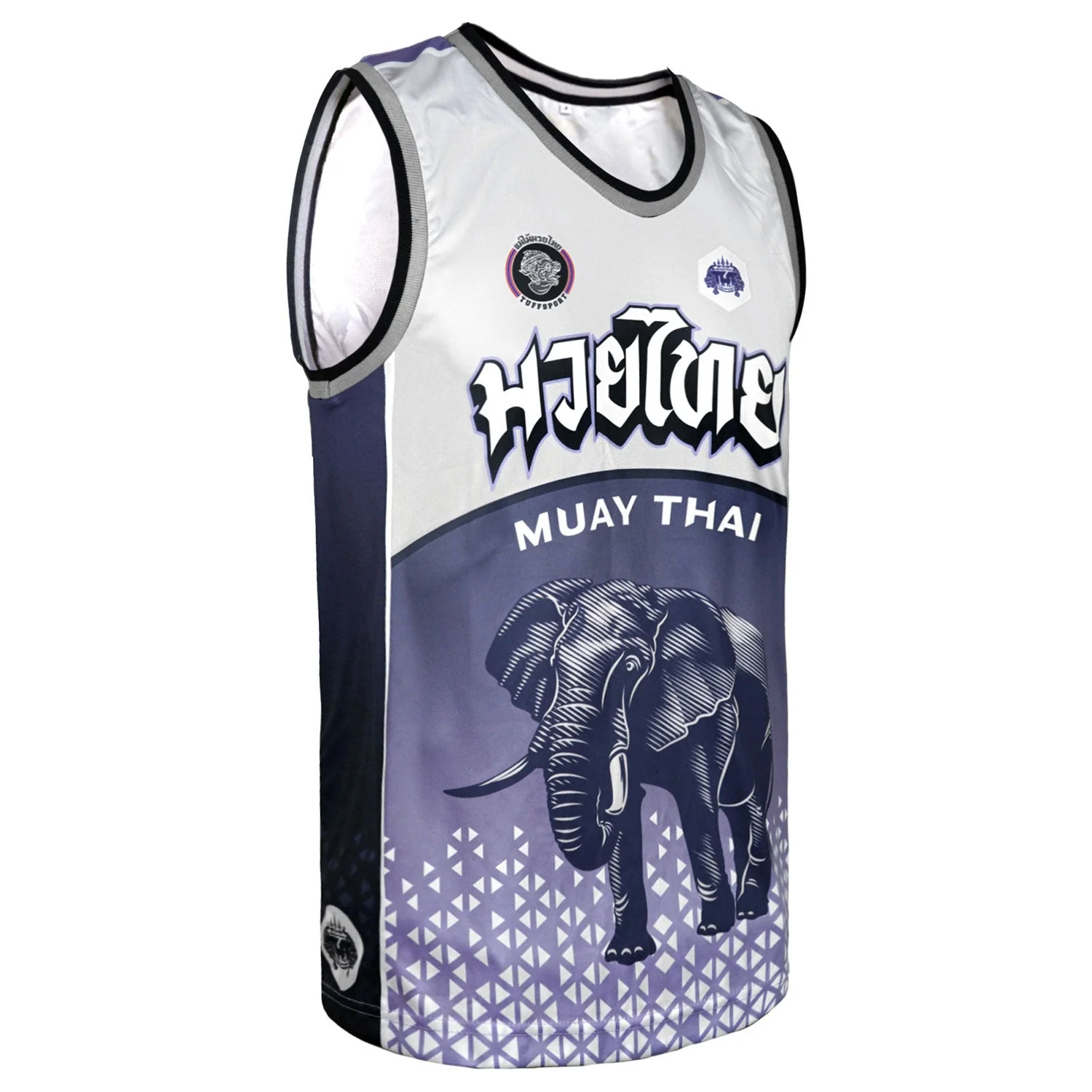 TUFF Tank Top - TT106 - War Elephant Grey-Blue - Image 4