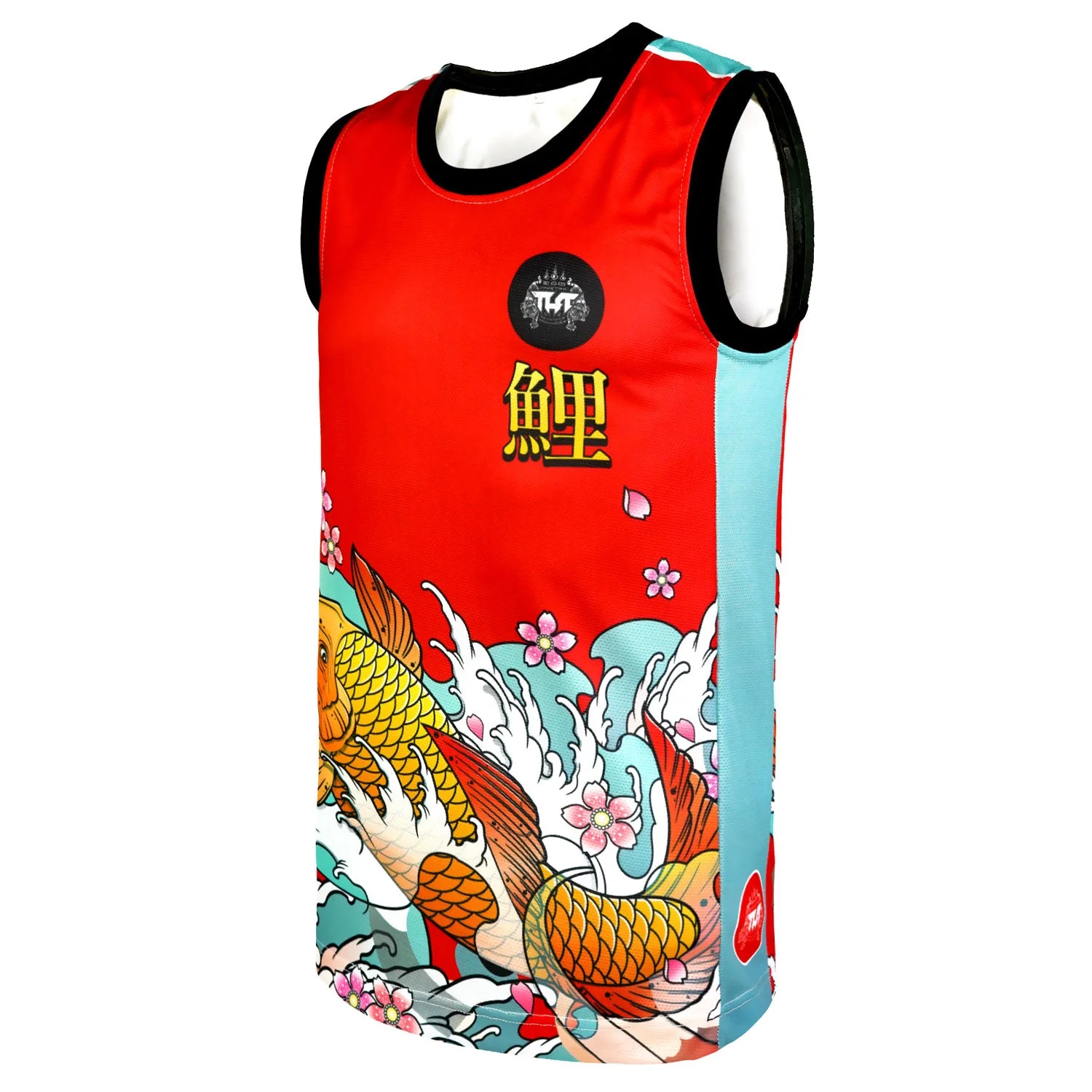TUFF Tank Top - TT109 - Japanese Koi Fish - Image 2