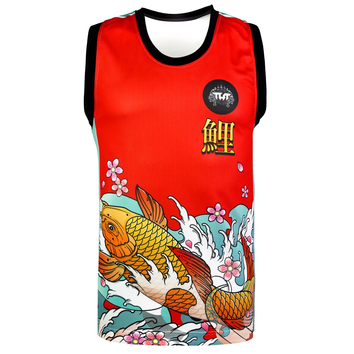 TUFF Tank Top - TT109 - Japanese Koi Fish - Image 3