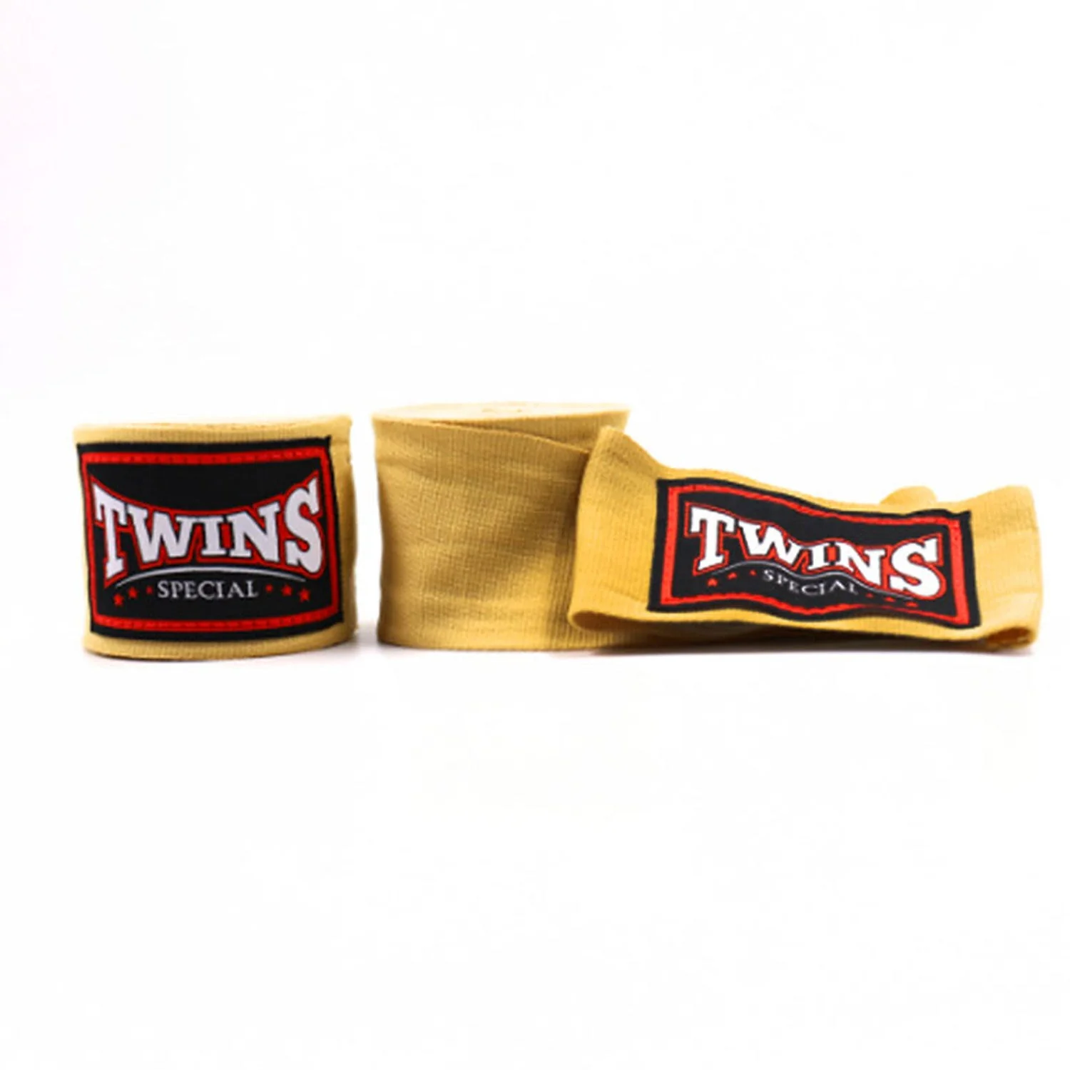 Twins Special CH5 4.5m Elastic Handwraps - Gold - Image 2