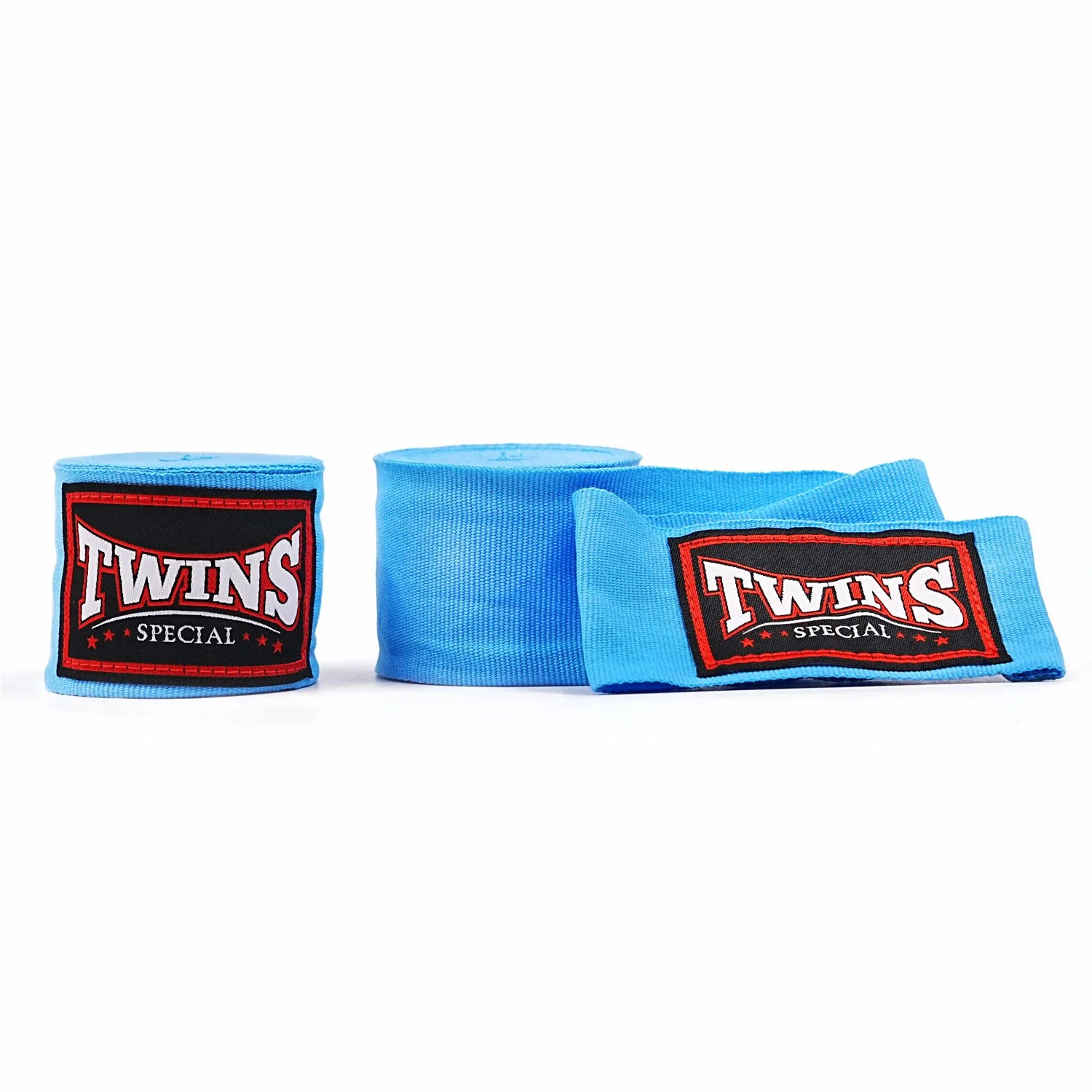 Twins Special CH5 4.5m Elastic Handwraps - Light Blue - Image 2
