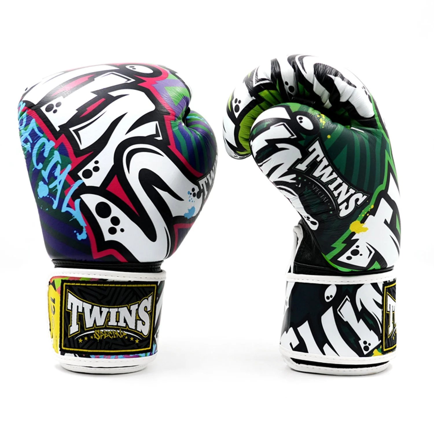 Twins Special FBGVL4-68 Boxing Gloves - Graffiti - Image 2