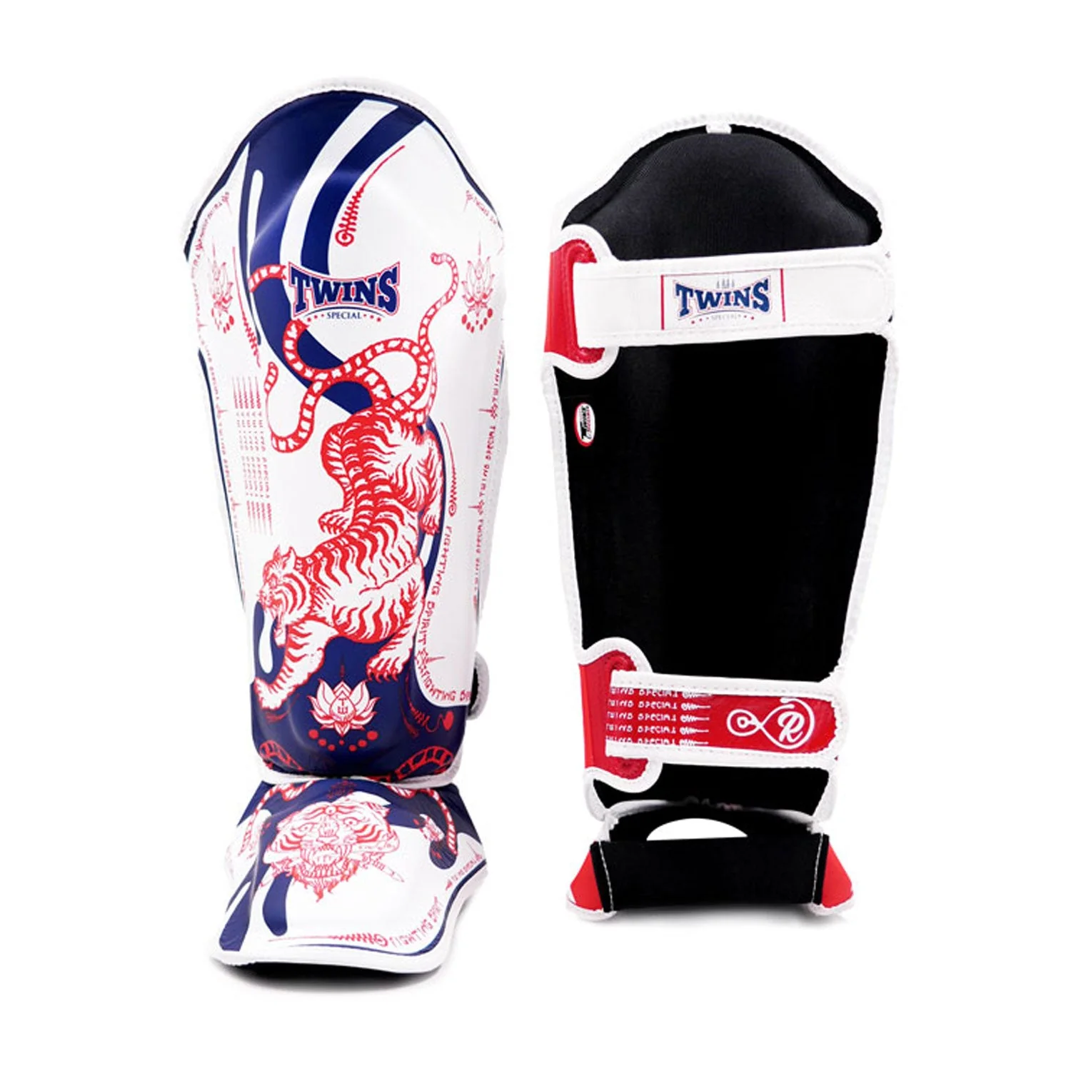 Twins Special FSGL10-67 Leather Shin Pads - Yant - Image 2