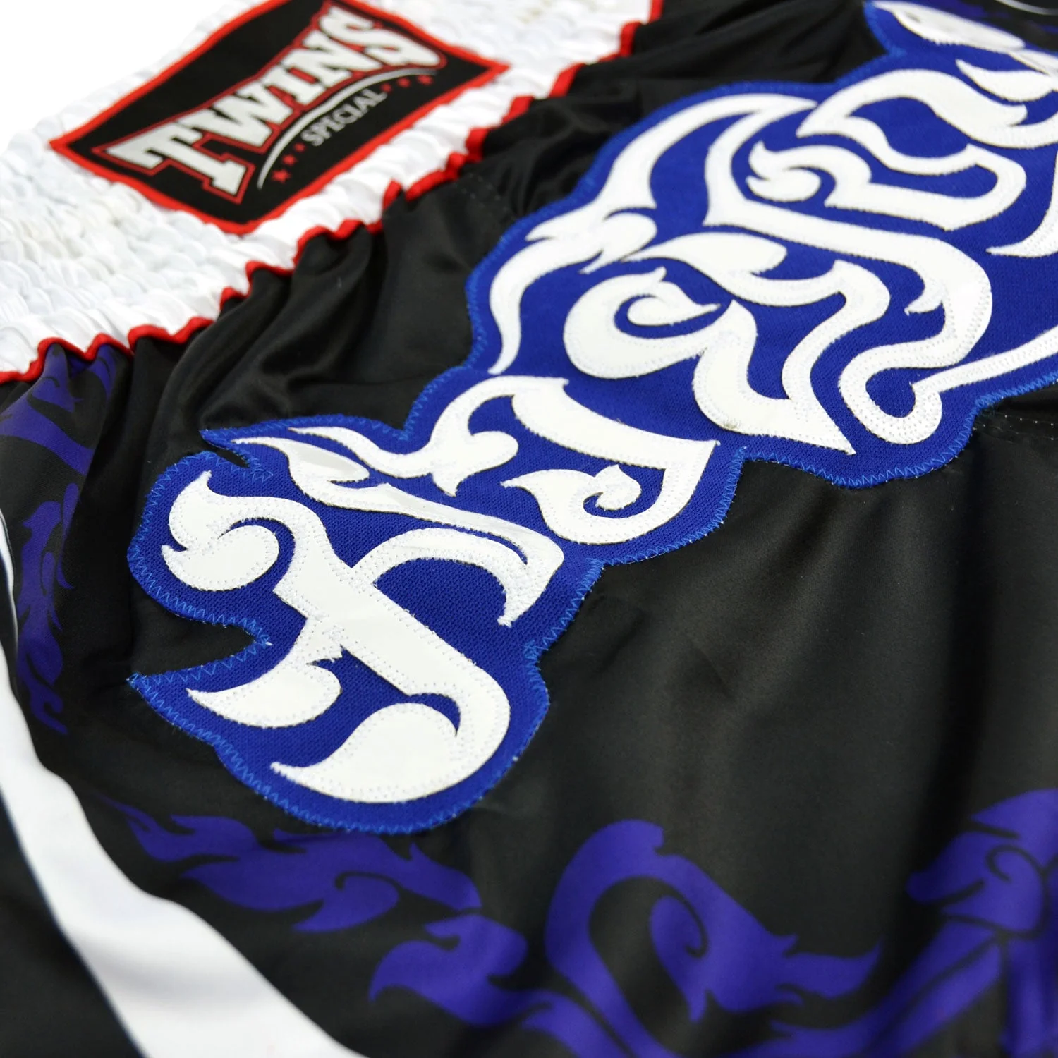 Twins Special Muaythai Shorts - LAITHAI Black - Image 4