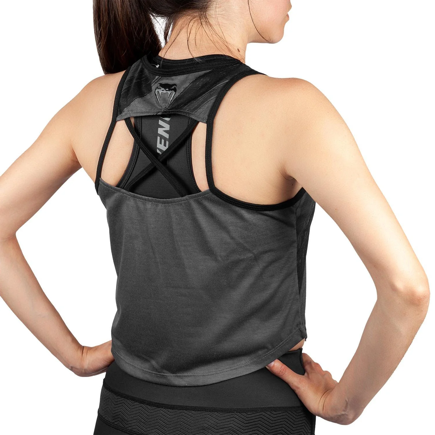 Venum Womens Rapid 2.0 Tank Top Black - Image 4