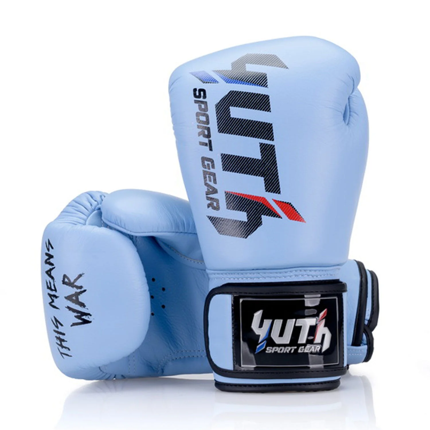 Yuth Boxing Gloves - Sport Line Powder Blue - Image 2