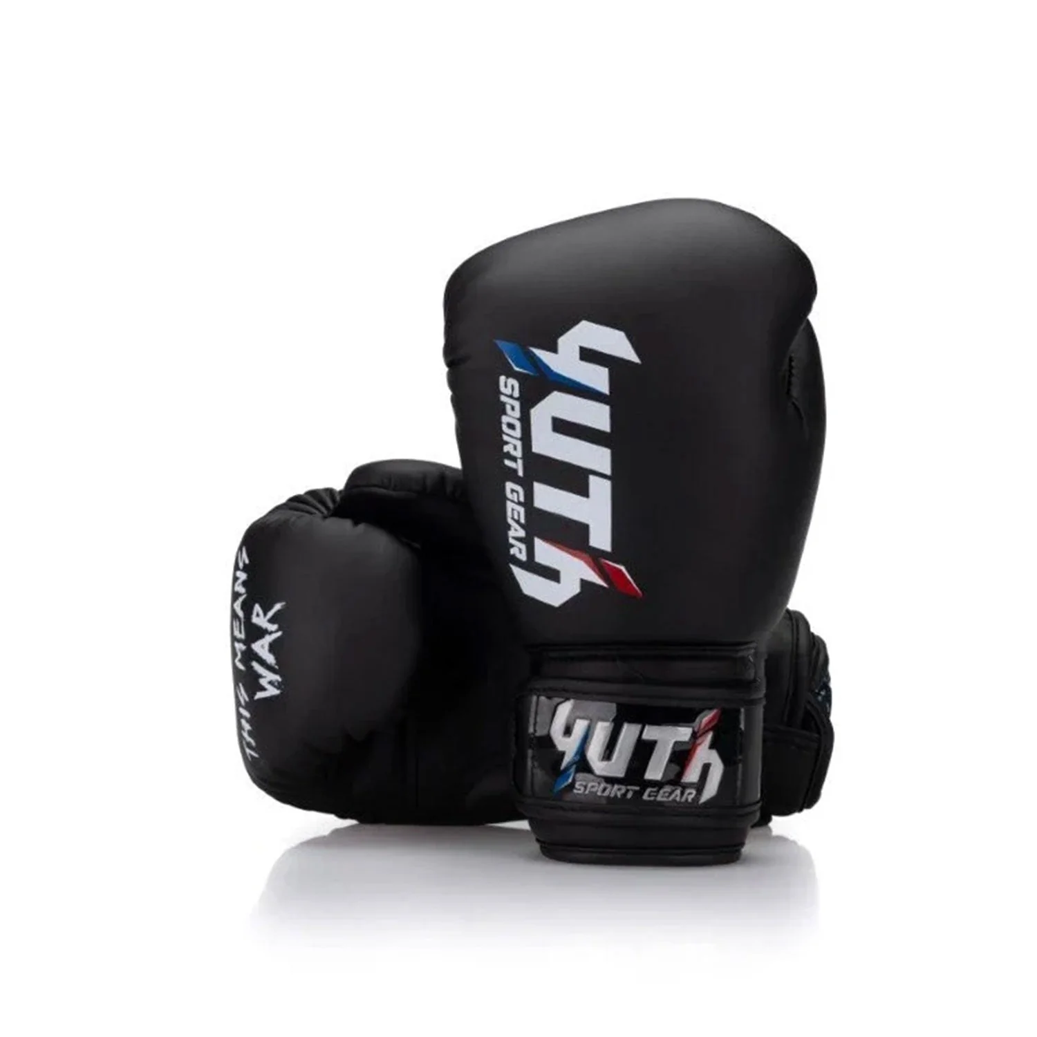Yuth Kids Boxing Gloves - Black - Image 2